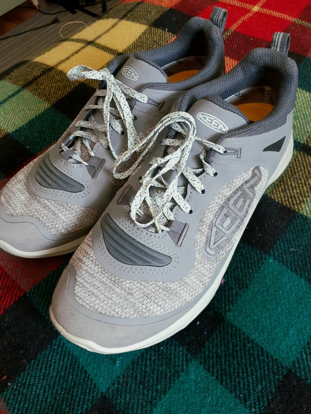 KEEN Women’s Gray Sneaker Hiking Shoe Waterproof